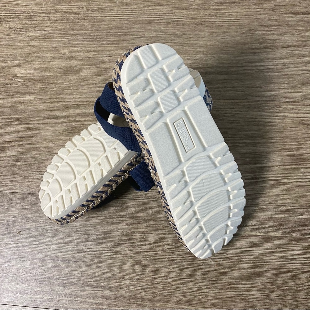 White Mountain Kolton Navy Sandals - Picture 3 of 5